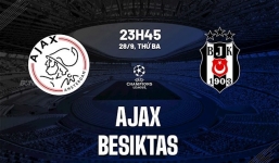 Nhận định Ajax vs Besiktas (23h45, 28/09) vòng bảng Champions League: Đua tranh hiệu số