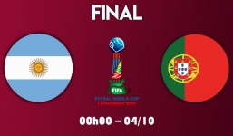 Lịch thi đấu Chung kết World Cup Futsal 2021: ‘Nhà vua’ châu Âu đối đầu ĐKVĐ Thế giới