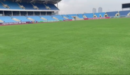 Sân Mỹ Đình xanh mượt cỏ mới, chạy đua nâng cấp với sân Lạch Tray, chờ quyết định của AFC