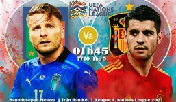 Nhận định Italia vs Tây Ban Nha (1h45, 07/10) bán kết UEFA Nations League: Phục hận chấm luân lưu