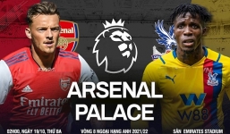 Nhận định Arsenal vs Crystal Palace (2h00, 19/10) vòng 8 Premier League: Gặp lại cố nhân