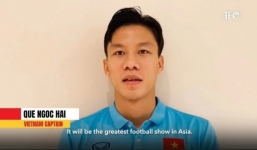 Đội trưởng Quế Ngọc Hải đại diện ĐT Việt Nam nhận đặc quyền của AFC