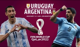 Nhận định Uruguay vs Argentina (6h00, 13/11) vòng loại World Cup 2022: Messi theo chân Neymar