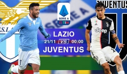 Nhận định Lazio vs Juventus (0h00, 21/11) vòng 13 Serie A: Trở lại ‘đường ray’