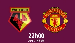 Nhận định Watford vs Man Utd (22h00, 20/11) vòng 12 Premier League: Ba điểm phải có