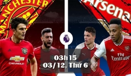 Nhận định Man Utd vs Arsenal (3h15, 3/12) vòng 14 Premier League: Tình thế đảo ngược