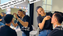 Tăng Thanh Hà tự tay makeup cho một sao nam showbiz có mối thân tình đặc biệt