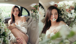 Hoa hậu Thùy Tiên khoe nhan sắc mãi keo ở bộ ảnh mới