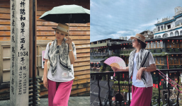 Phanh Lee công khai 'trốn chồng, trốn con' đi chơi, diện đồ đơn giản nhưng vẫn toát lên khí chất hào môn