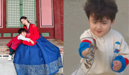 Con trai Hòa Minzy ngày càng chuẩn 'soái ca', chiều cao vượt trội so với bạn bè