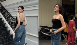 Đỗ Hà diện outfit xuống phố đơn giản nhưng khoe trọn vóc dáng khiến fan đổ 'đứ đừ'