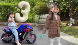 Ái nữ nhà Cường Đô La lái 'siêu xe' ăn mừng tuổi mới, một chi tiết chuẩn con nhà nòi