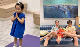 Cường Đô La chia sẻ khoảnh khắc đáng yêu của con gái, nhìn biểu cảm của Suchin khiến dân mạng đồng loạt bật cười