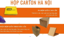 Mách bạn địa chỉ sản xuất hộp giấy carton đa dạng mẫu mã tại Hà Nội