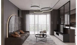 Đẳng cấp khách sạn 4 sao: Đẹp xiêu lòng nội thất căn hộ KTS tự thiết kế cho mình