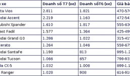 Dịch Covid 19, dòng xe ô tô nào bán chạy nhất tại Việt Nam?