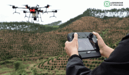 Trạm phun dịch vụ với máy bay phun thuốc trừ sâu T20 - tương lai có tiềm năng