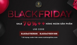 Đón bão sale hàng hiệu với khuyến mãi 'khủng', tặng ngay voucher 100k ngày Black Friday
