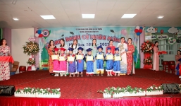Học sinh mầm non tưng bừng tham dự lễ bế giảng trong thời kì “bình thường mới”