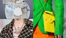 Chiêm ngưỡng những mẫu túi đang 'làm mưa làm gió' tại sàn diễn thời trang mùa Xuân Hè 2021