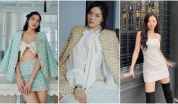 Bạn đã biết cách mix váy áo vải tweed đẹp chưa ? Nếu chưa, hãy học theo loạt sao Việt dưới đây
