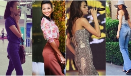 Những lần sao Việt bị soi vì vòng 3 'lúc xẹp, lúc phồng'