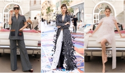 Sao Việt bắt tay nhau 'chặt chém' thảm đỏ show Fashion Voyage