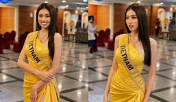 Diện áo yếm vàng rực, Ngọc Thảo khiến fan Miss Grand xuýt xoa bởi diện mạo xinh tựa 'thần tiên tỉ tỉ'