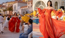 Nhìn lại màn catwalk đầy tranh cãi của Hoa hậu Đỗ Mỹ Linh