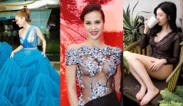 Sao Việt và những lần 'muối mặt' vì để lộ miếng dán ngực