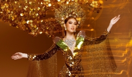 'Đứng ngồi không yên' trước màn trình diễn trang phục dân tộc của Ngọc Thảo tại Miss Grand 2020