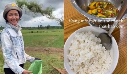 Nhìn bữa cơm của Hoa hậu H'Hen Niê, dân tình vừa thấy xót vừa cảm phục cô nàng