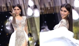 Ngọc Thảo hóa 'công chúa cổ tích', thần thái ngút ngàn trong đêm Bán kết Miss Grand 2021