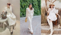 'Xiêu lòng' trước combo thời trang trắng toàn tập của các mỹ nhân Việt