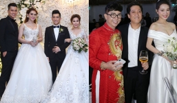Sao Việt và những pha lên đồ dự tiệc cưới: Người xinh tươi hết nấc, người thích ‘chơi trội’ đẹp hơn cả cô dâu