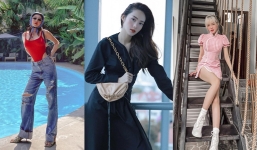 Thời trang sao Việt tuần qua: Ngọc Trinh tươi tắn tựa gái đôi mươi, Chi Pu hút hồn với váy ôm sát.