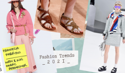 Thắt lưng và sandals: Đi qua những vòng tròn thời trang để trở nên giàu cảm hứng