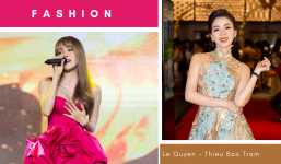 Hậu ồn ào tình cảm, Lệ Quyên và Thiều Bảo Trâm cùng xuất hiện tại một sự kiện, chứng minh gu thời trang ngày càng thăng hạng.