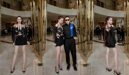 Ngọc Trinh và Vũ Khắc Tiệp lên đồ 'tông xẹt tông', chứng minh độ 'xứng đôi vừa lứa' tại sự kiện