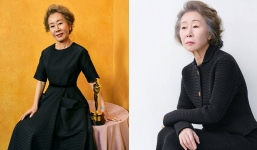 Nữ diễn viên phụ xuất sắc nhất Oscar 2021 - Youn Yuh Jung 'chuộng' sắc đen thanh lịch