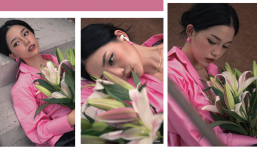 Linh Ngọc Đàm hóa 'thiếu nữ bên hoa ly' trong bộ ảnh mới, đến Xoài Non cũng phải tấm tắc khen xinh