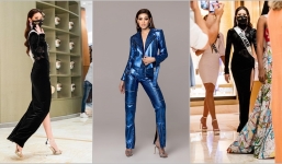 Ngày thứ 7 của Khánh Vân tại Miss Universe: Trang phục ngày càng hầm hố, khẳng định đẳng cấp ‘không phải dạng vừa’