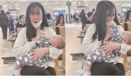 Mẹ khóc cạn nước mắt tiễn con nhỏ về nước: Xa em rồi, mẹ nhớ em nhiều lắm, về với ông bà đừng quên mẹ nghe con