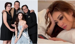 Khánh Vân bật khóc nức nở khi thấy lời chúc của ba mẹ, nàng hậu đã làm rất tốt, hàng triệu khán giả chờ cô ngày trở về