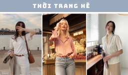 Ba miền nắng nóng đỉnh điểm, nàng tậu ngay những kiểu áo sau, đảm bảo vừa mát lại vừa xinh