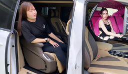 ‘Số hưởng' như trợ lý Thúy Kiều, vừa được Ngọc Trinh mua xe vừa được ‘ độ’ trần lên cực xịn