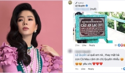Phản ứng của Lệ Quyên khi bị khán giả chê không làm từ thiện