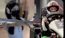 Bất ngờ trước hình ảnh mạnh mẽ, yêu đời của Triệu Lệ Dĩnh trong ngày 1/6