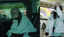 Dương Mịch xuất hiện tại sân bay, dấy lên tin đồn về HongKong thăm con