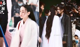 'Trùm nhan sắc' Địch Lệ Nhệt Ba gây thương nhớ trong hậu trường Ngự Giao Ký